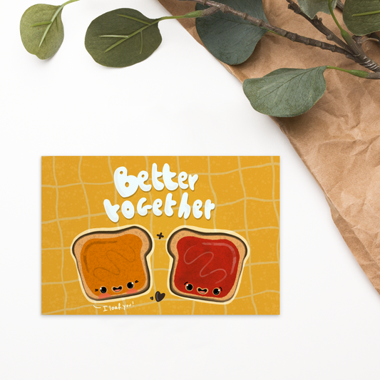 Better Together | Postcard