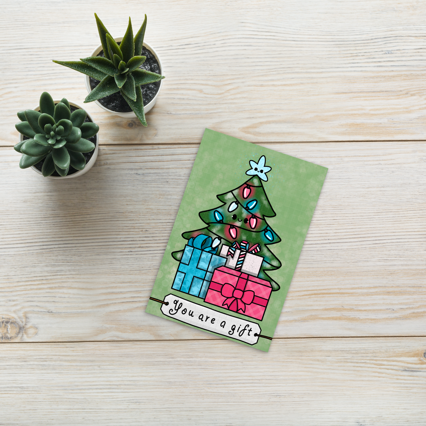 You are a gift | Postcard