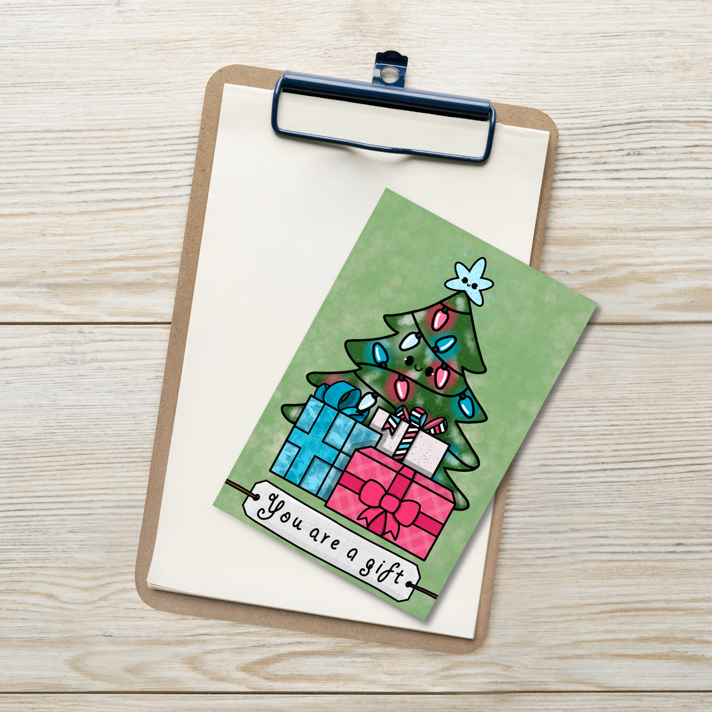 You are a gift | Postcard