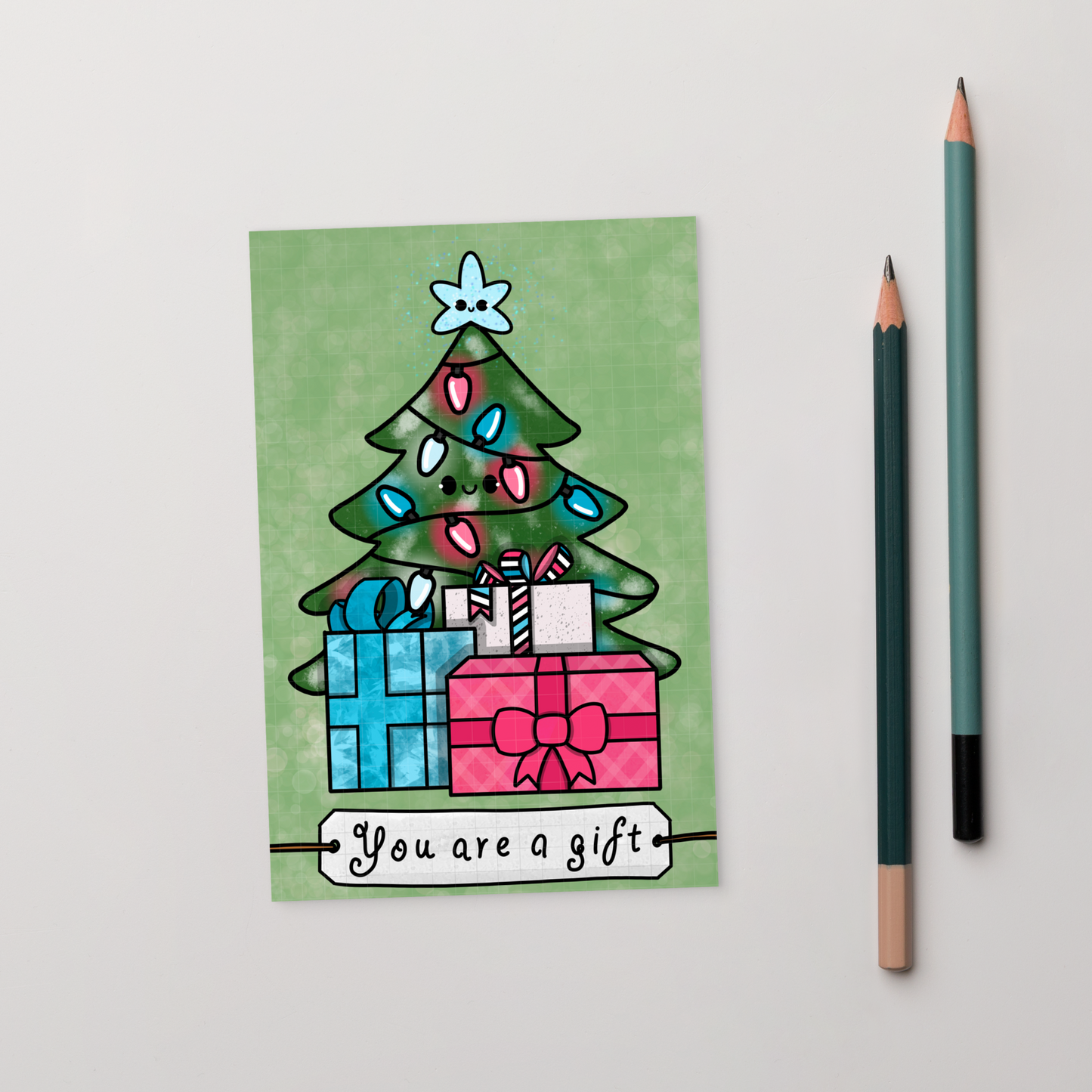 You are a gift | Postcard