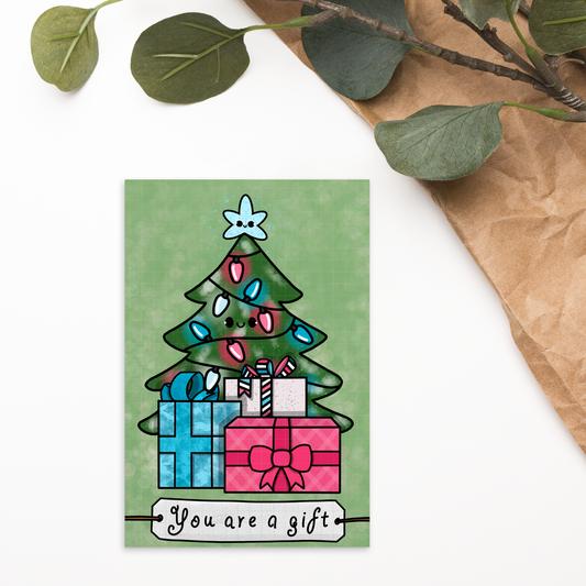 You are a gift | Postcard